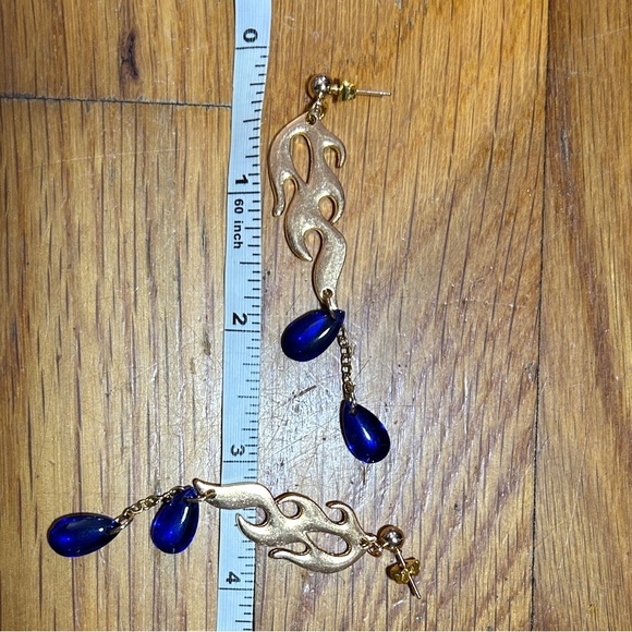 3/$25 Fire Dangle Earrings - Picture 3 of 4